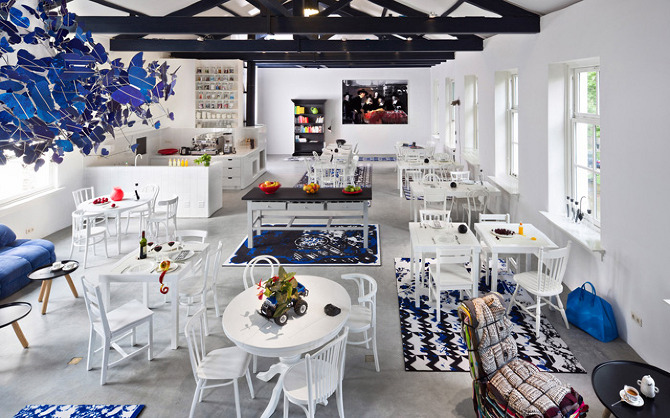 Hotel Droog Amsterdam in THISISPAPER MAGAZINE Hotel Droog The Dining Room 01 Hotel Droog Amsterdam in THISISPAPER MAGAZINE